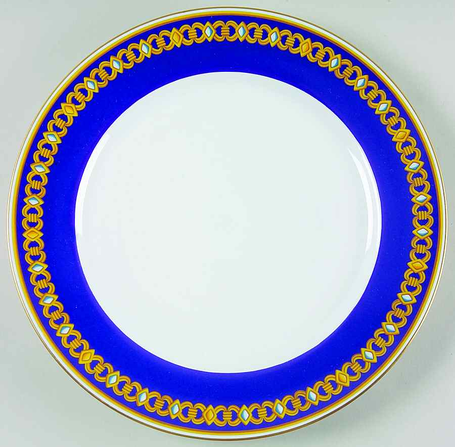 Cocarde de Soie Large Dinner Plate by Hermes-1