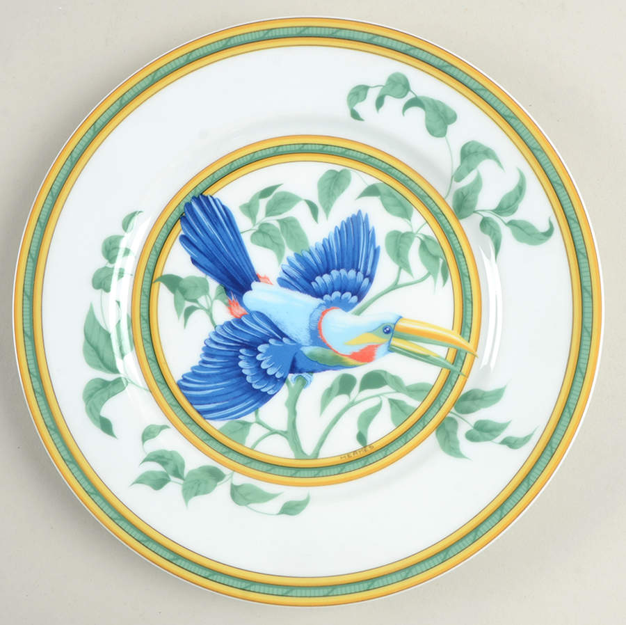 Toucans (Birds) Dessert Luncheon Plate by Hermes-1