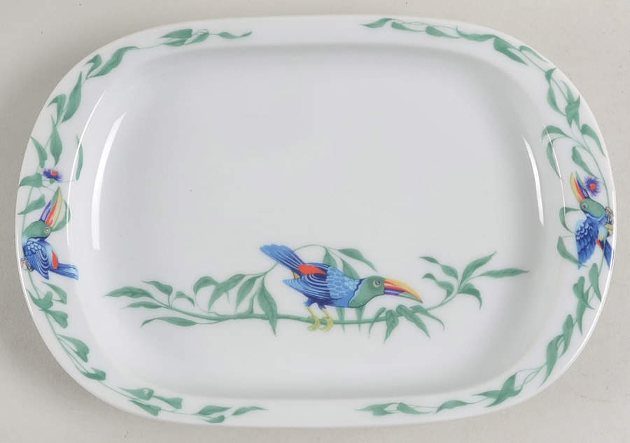 Toucans (Birds) Pickle Dish by Hermes-1