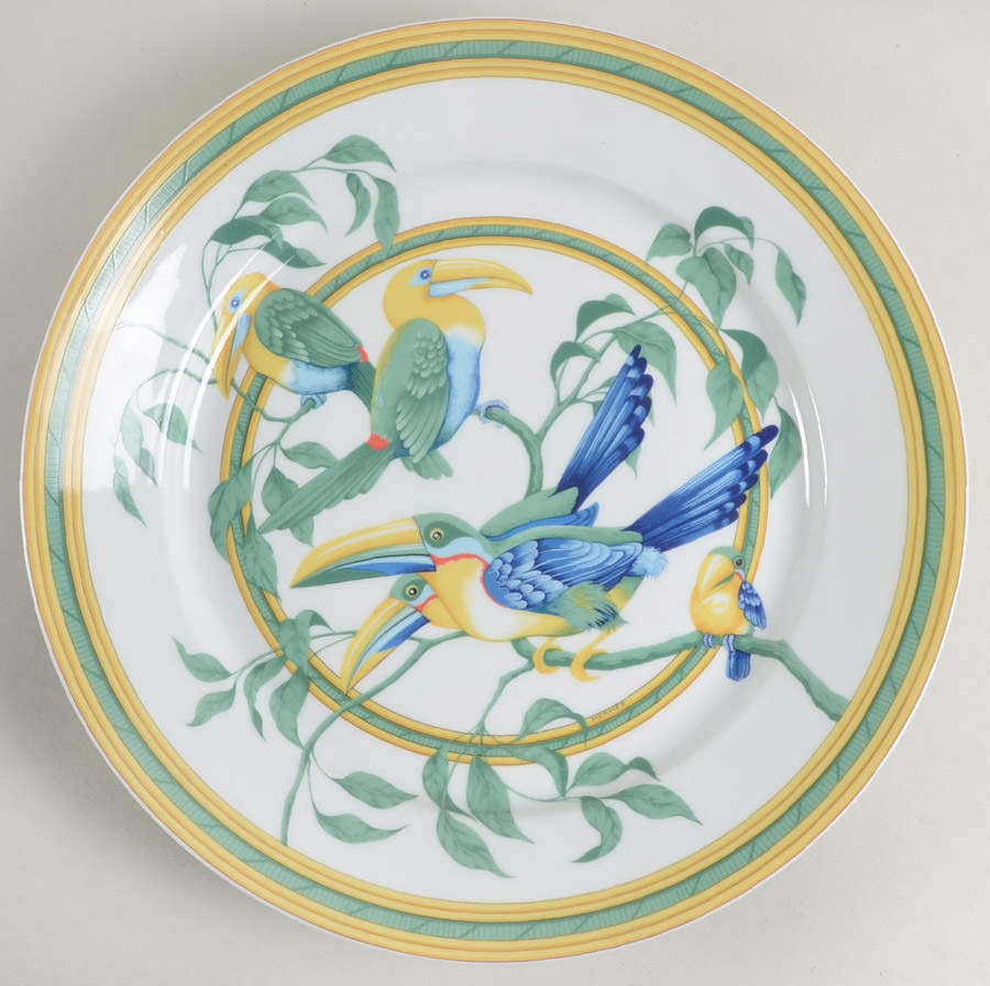 Toucans (Birds) 12" Chop Plate (Round Platter) by Hermes-1