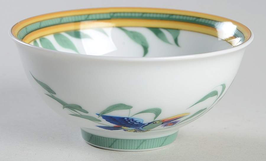 Toucans (Birds) 3" Chinese Bowl by Hermes-1