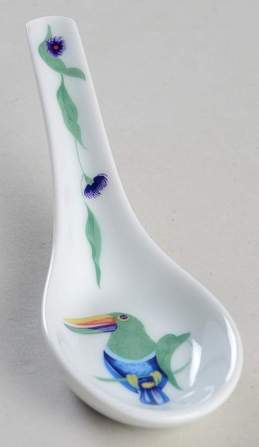 Toucans (Birds) Chinese Teaspoon by Hermes-1