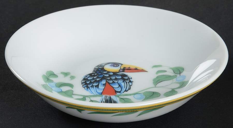 Toucans (Birds) Bone Dish by Hermes-1