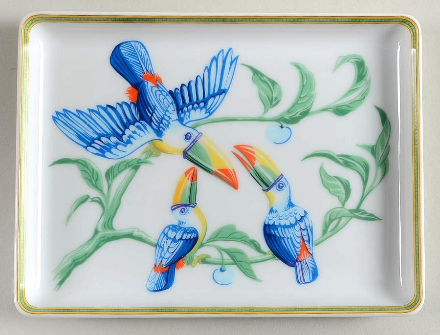 Toucans (Birds) Sushi Plate by Hermes-1