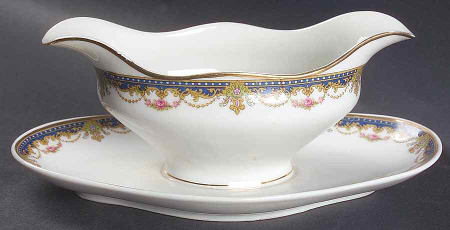 HRO1 Gravy Boat with Attached Underplate by Robert Haviland-1