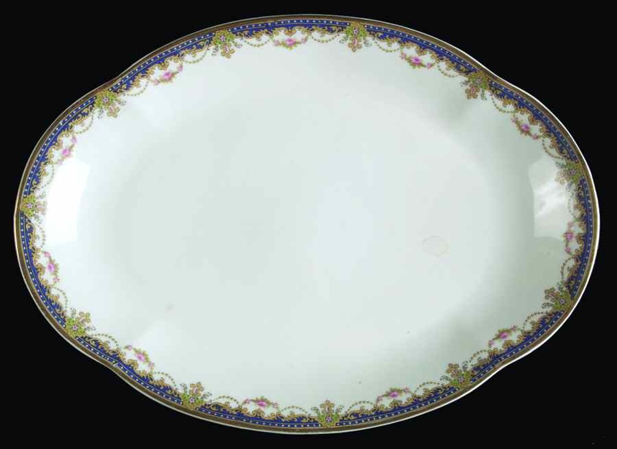 HRO1 12" Oval Serving Platter by Robert Haviland-1