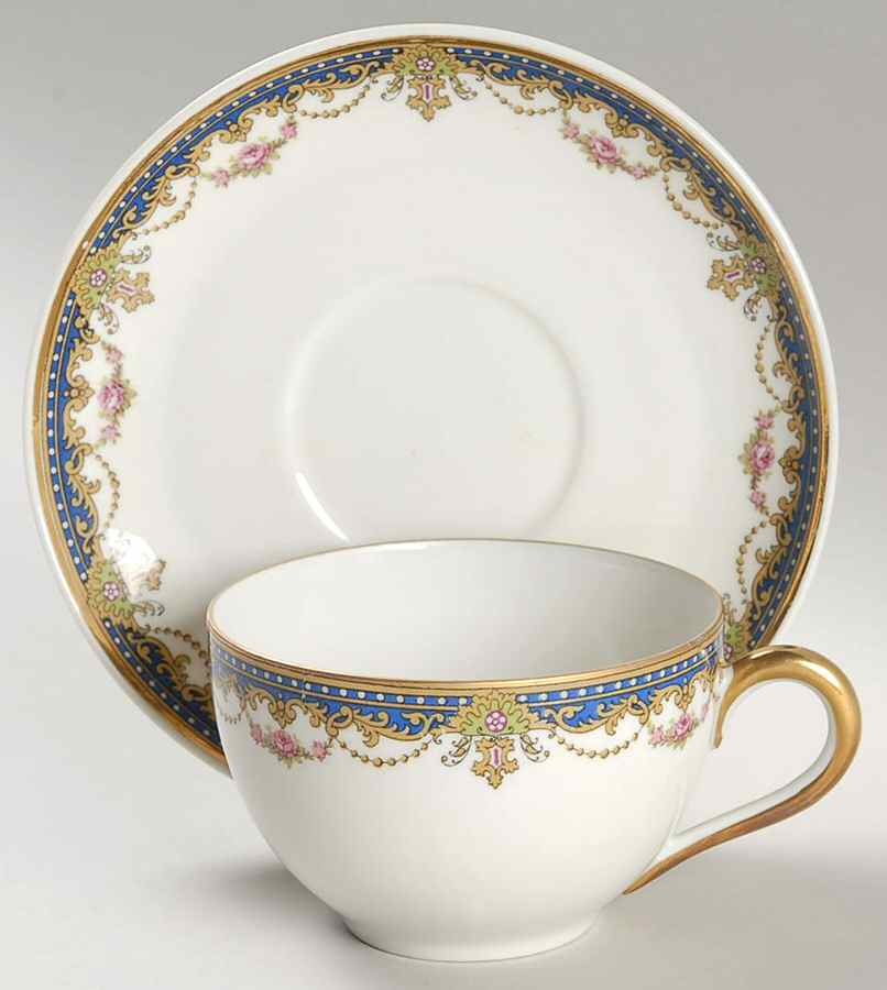 HRO1 Flat Cup & Saucer Set by Robert Haviland-1