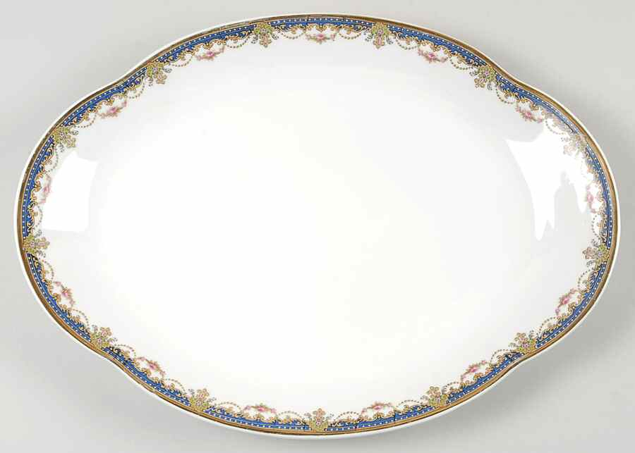 HRO1 14" Oval Serving Platter by Robert Haviland-1