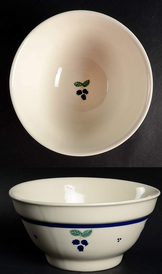 Blueberry (Blue Band) 7" Mixing Bowl by Hartstone-1