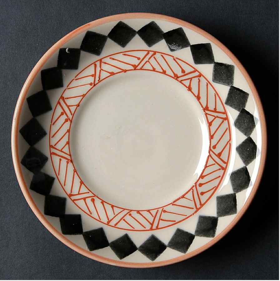Center Diamond Saucer by Hartstone-1