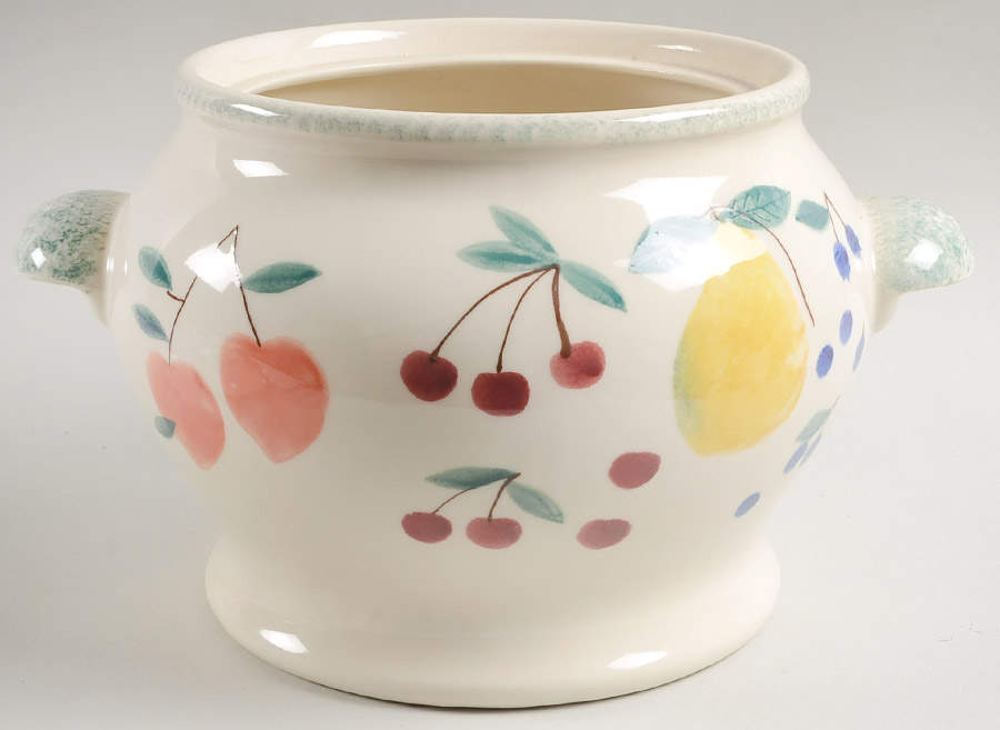 Fruit Salad Tureen No Lid by Hartstone-1