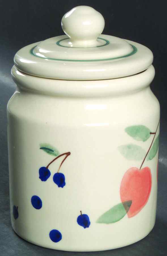 Fruit Salad Medium Canister & Lid by Hartstone-1
