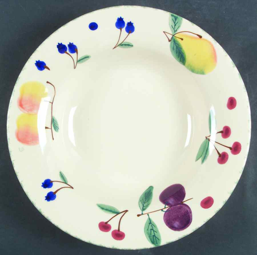 Fruit Salad 12" Large Salad Serving Bowl by Hartstone-1