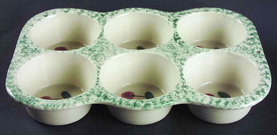 Fruit Salad Muffin Pan (Holds 6 Muffins) by Hartstone-1