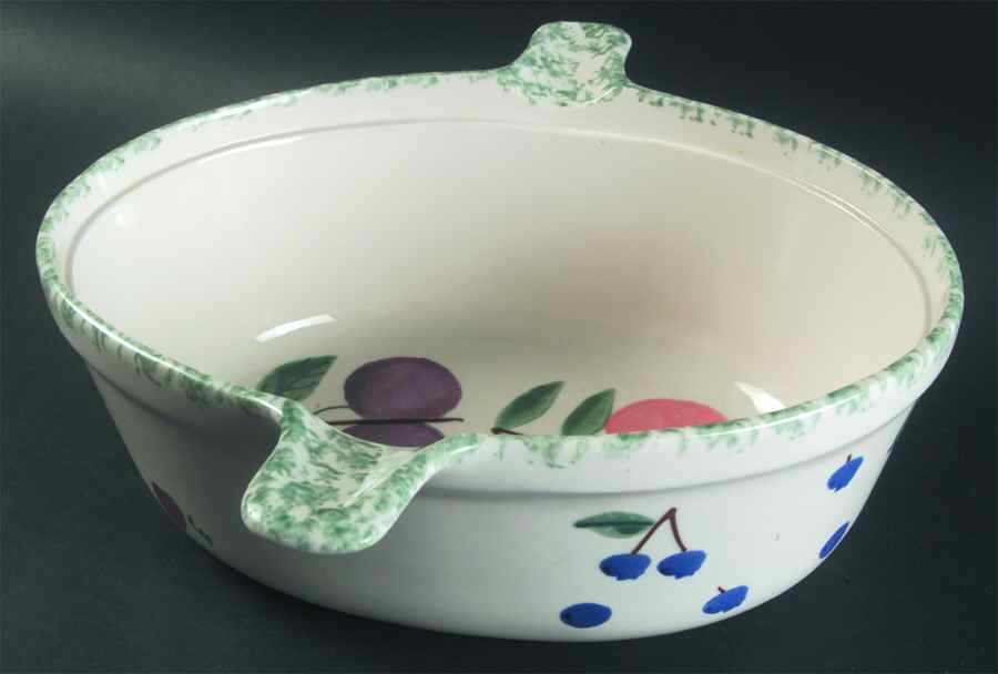 Fruit Salad 10" Oval Baker by Hartstone-1