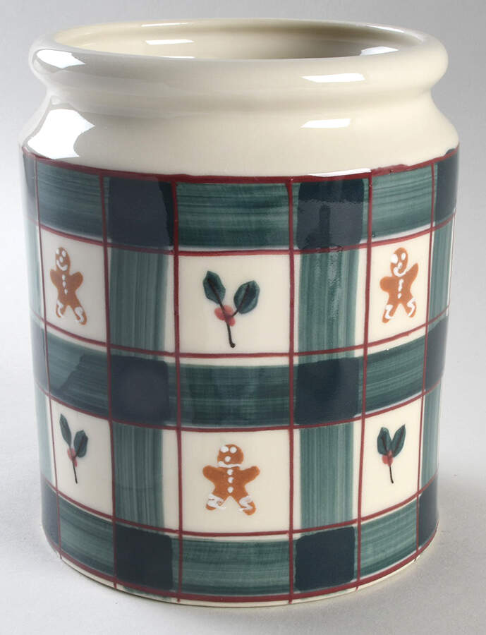 Gingerbread Extra Large Canister No Lid by Hartstone-1
