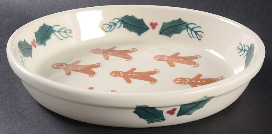 Gingerbread 9" Pie Baking Plate by Hartstone-1