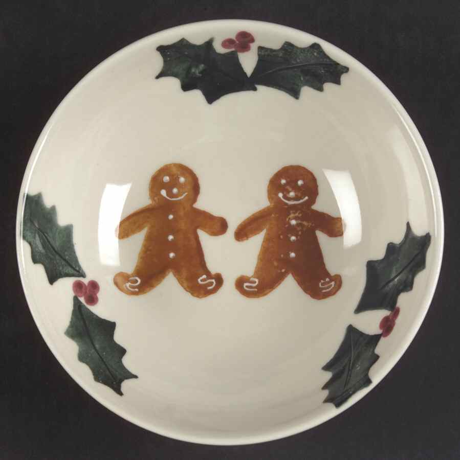 Gingerbread Coupe Cereal Bowl by Hartstone-1