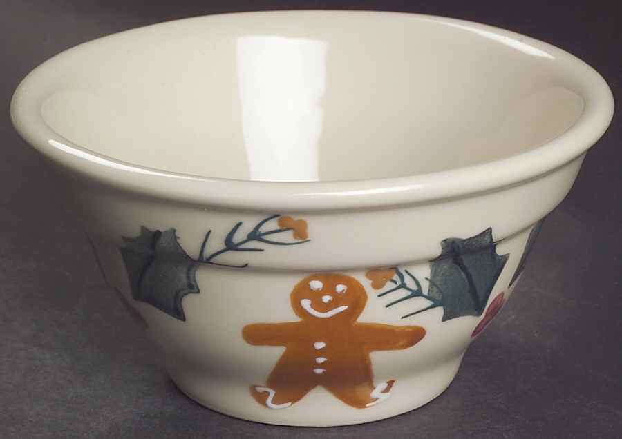 Gingerbread 5" Ribbed Mixing Bowl by Hartstone-1