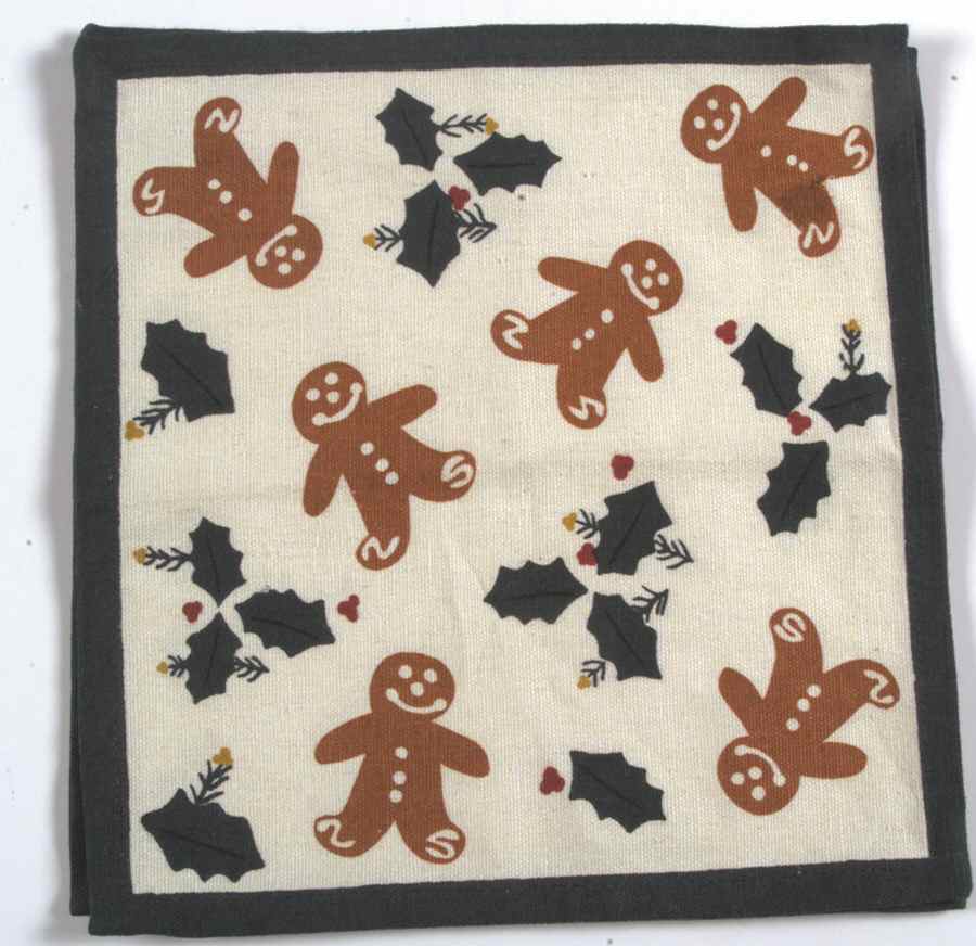 Gingerbread Cloth Napkin by Hartstone-1