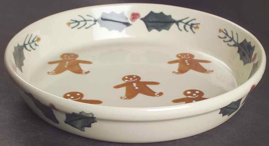 Gingerbread 9" Pie Baking Plate by Hartstone-1