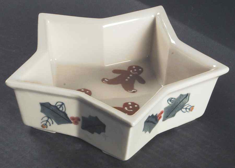 Gingerbread Star Shaped Dish by Hartstone-1