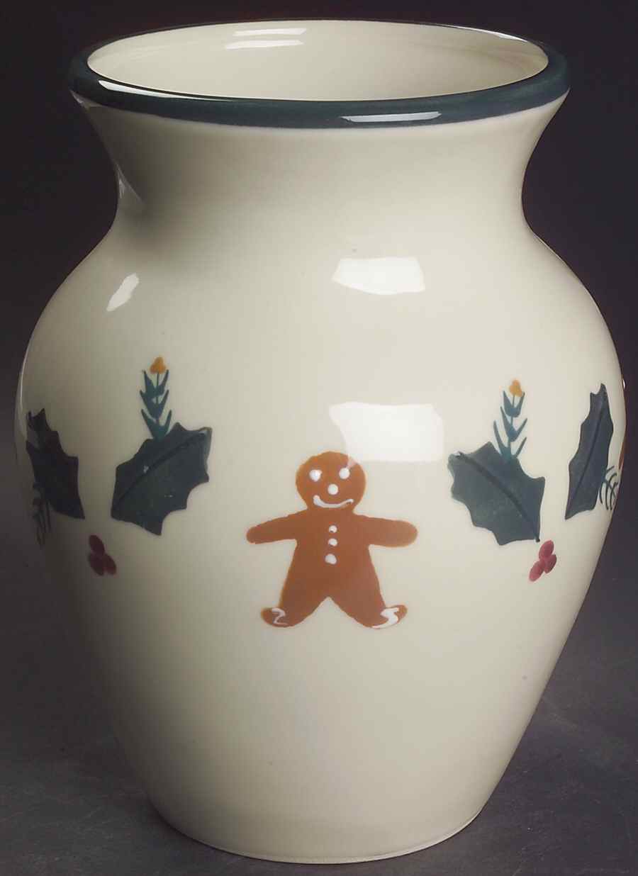 Gingerbread 8" Vase by Hartstone-1