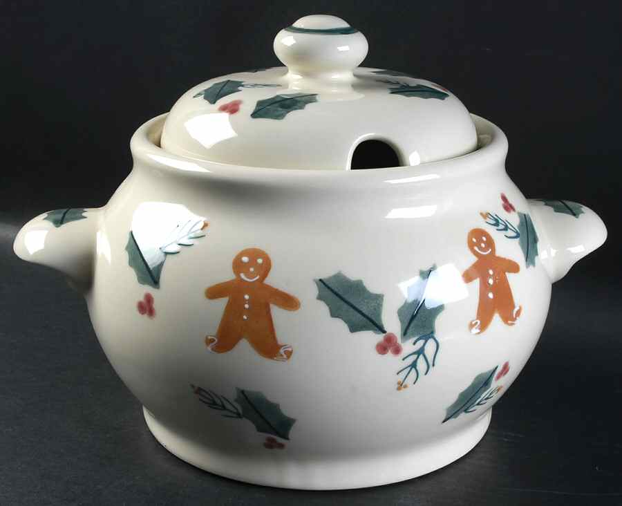 Gingerbread Tureen & Lid by Hartstone-1