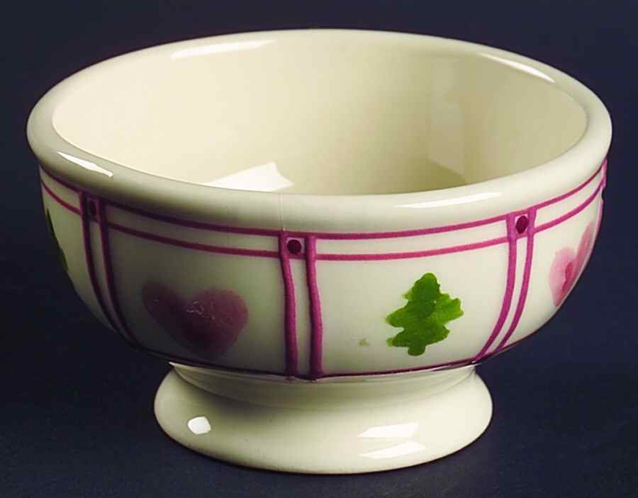 Hearts & Trees Mini Open Sugar Bowl by Hartstone-1