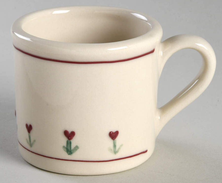 Provincial Posy Flat Cup by Hartstone-1