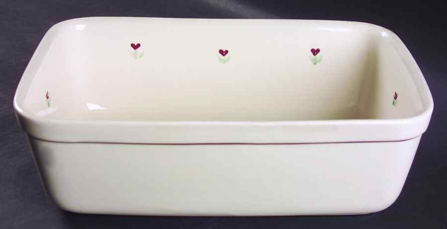 Provincial Posy 11" Rectangular Baker by Hartstone-1