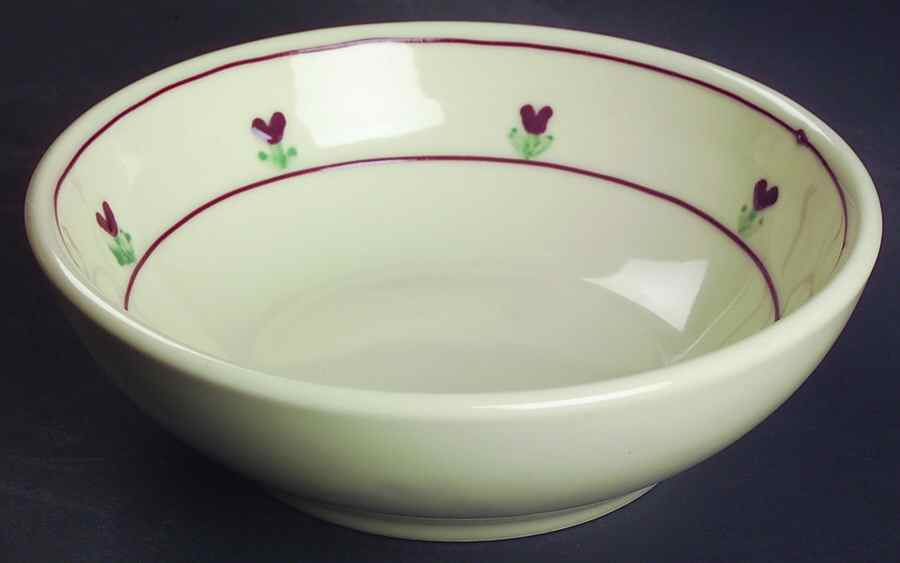 Provincial Posy Soup/Cereal Bowl by Hartstone-1