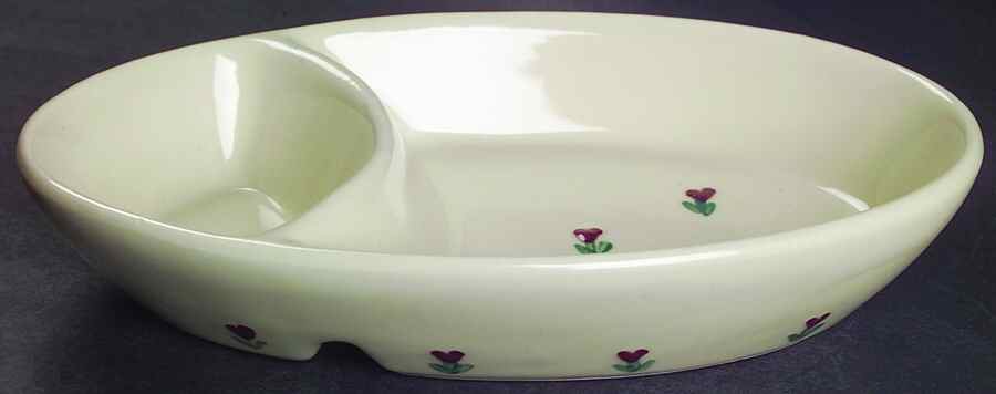 Provincial Posy Small Divided Server by Hartstone-1