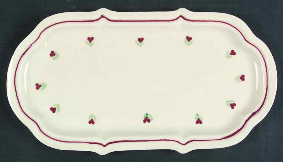 Provincial Posy Large Sandwich Tray by Hartstone-1