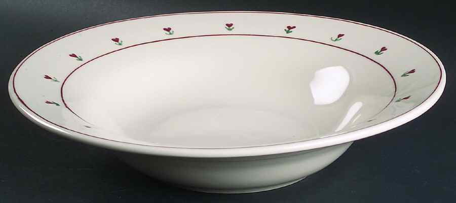 Provincial Posy 12" Large Salad Serving Bowl by Hartstone-1