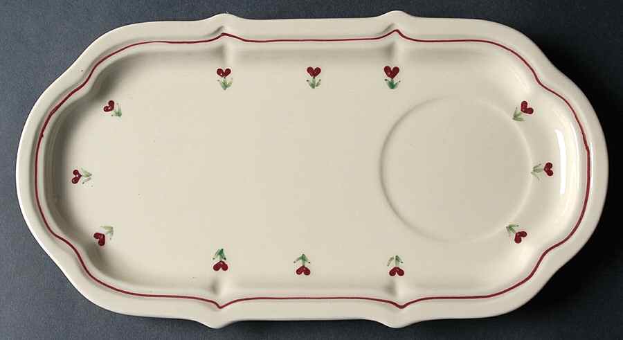 Provincial Posy Snack Plate by Hartstone-1