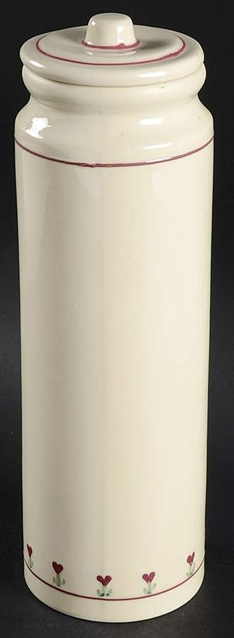 Provincial Posy Spaghetti Jar & Lid by Hartstone-1