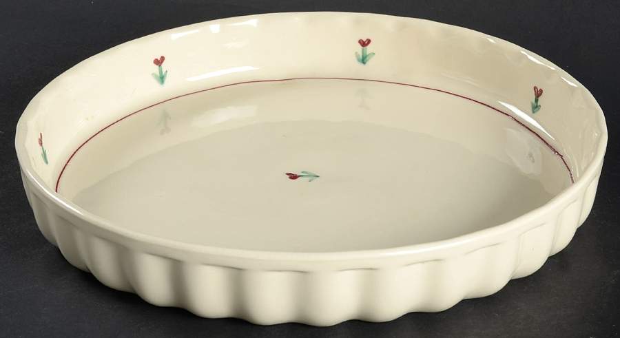 Provincial Posy 10" Quiche by Hartstone-1