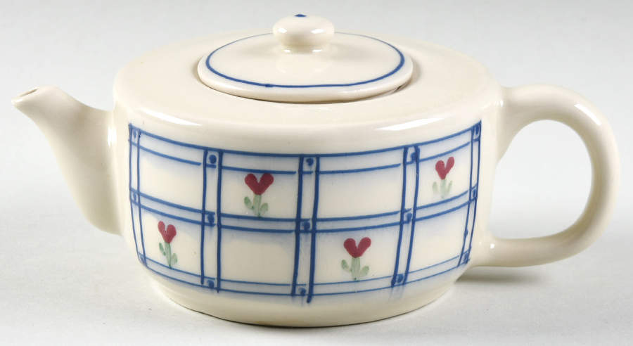 Windowpane Individual Teapot & Lid by Hartstone-1
