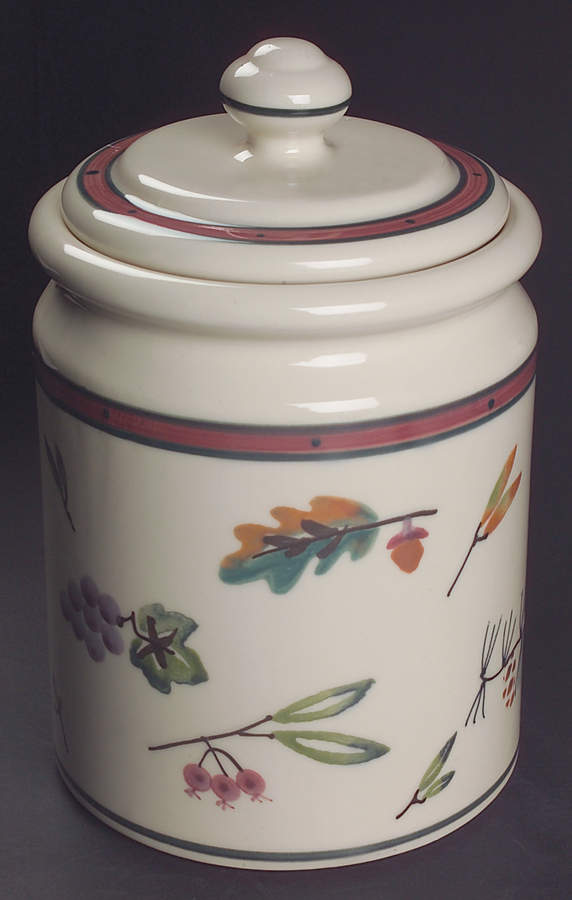 Woodland Cookie Jar & Lid by Hartstone-1