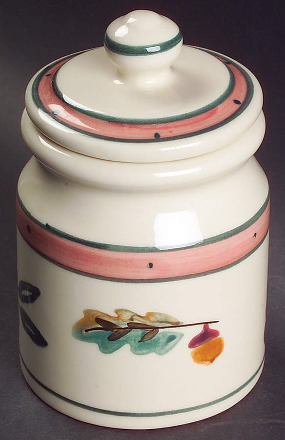 Woodland Small Canister & Lid by Hartstone-1