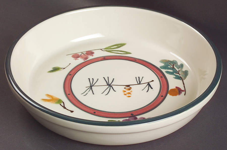 Woodland 9" Pie Baking Plate by Hartstone-1
