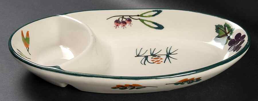 Woodland Oval Divided Server by Hartstone-1