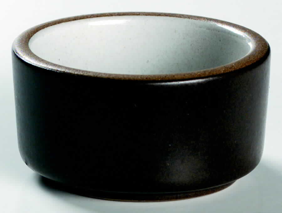 Brown & White (Coupe) Ramekin by Heath-1