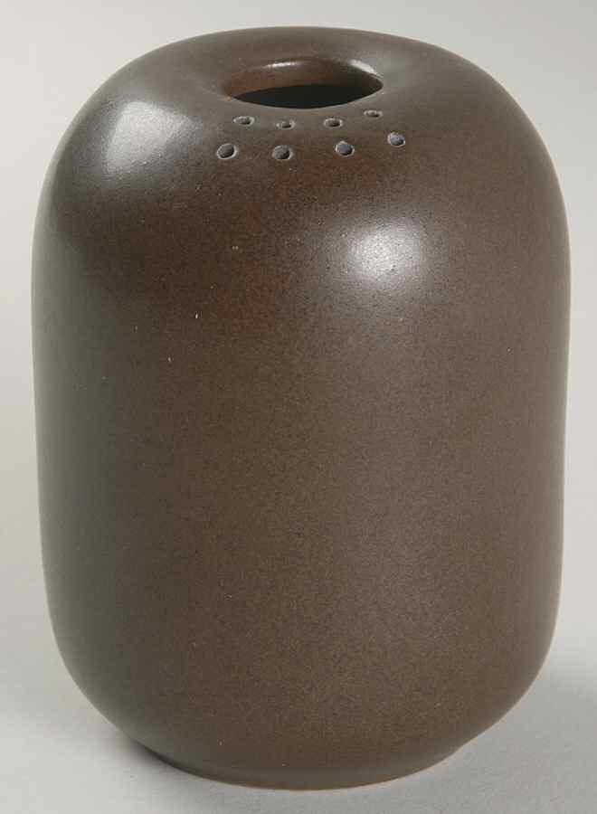 Brown & White (Coupe) Large Pepper No Top Cork Stopper by Heath-1