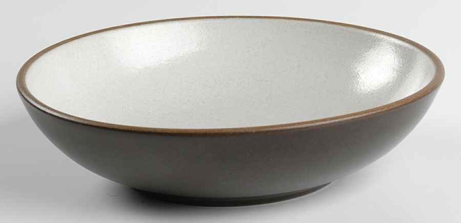 Brown & White (Coupe) Coupe Soup Bowl by Heath-1