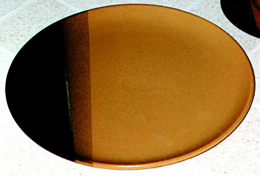 Desert Ocre Dinner Plate by Heath-1
