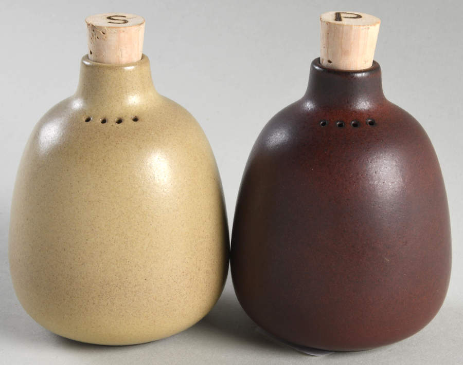 Mojave Salt & Pepper & Cork Stopper Tops by Heath-1