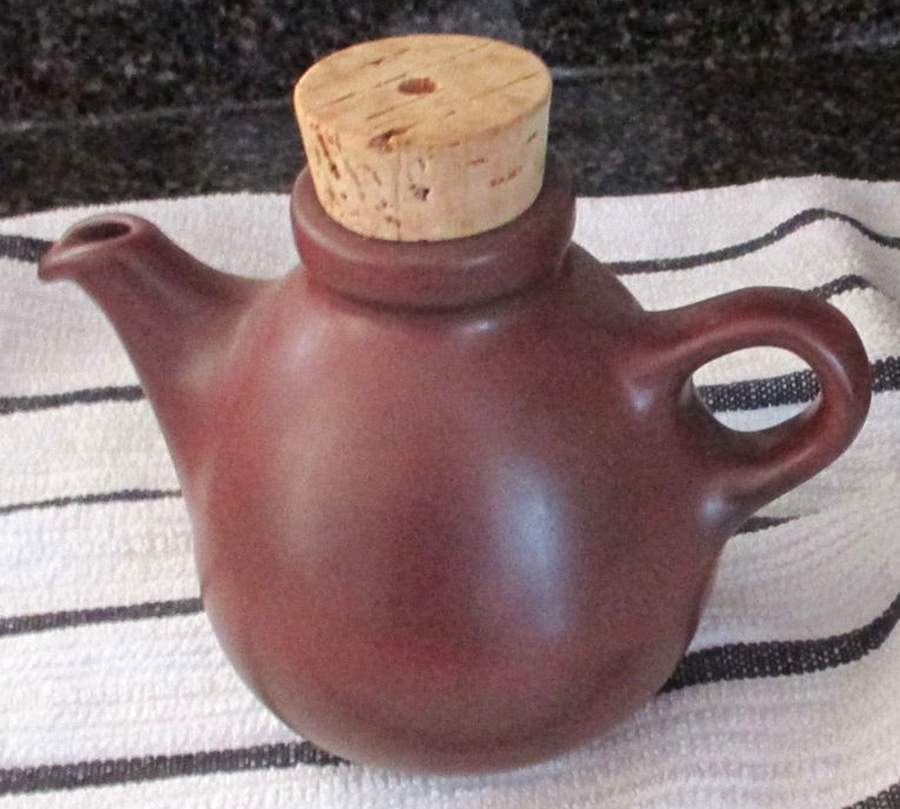 Mojave Mini Teapot & Cork Stopper/Lid by Heath-1