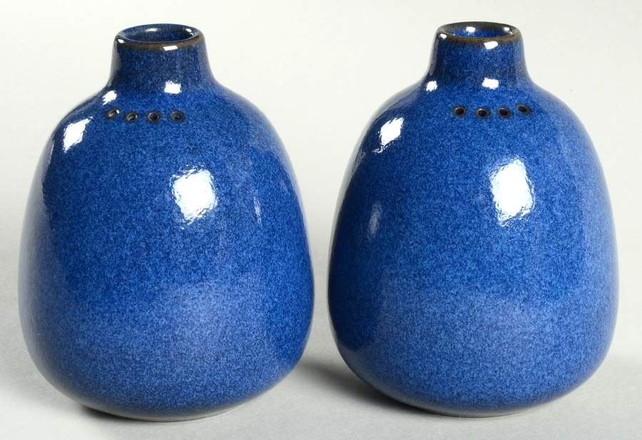 Moonstone (Rim) Salt & Pepper & Cork Stopper Tops by Heath-1